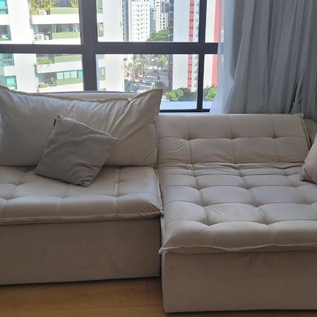Apartamento com vista para o Mar e Piscina na cobertura. Recife Bagian luar foto