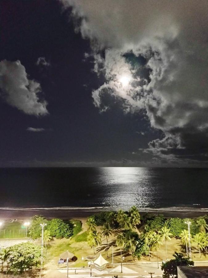 Apartamento com vista para o Mar e Piscina na cobertura. Recife Bagian luar foto