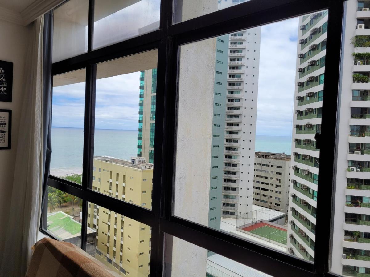 Apartamento com vista para o Mar e Piscina na cobertura. Recife Bagian luar foto