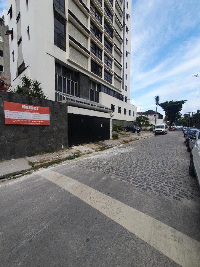 Apartamento com vista para o Mar e Piscina na cobertura. Recife Bagian luar foto