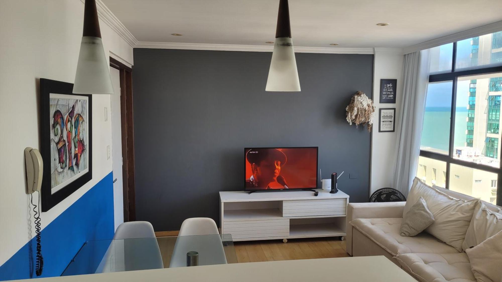 Apartamento com vista para o Mar e Piscina na cobertura. Recife Bagian luar foto